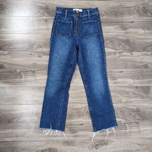 Aritzia Denim Forum Straight Jeans Size 24